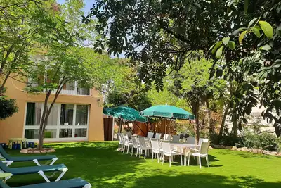 Villa  unique  avec jardin à 45 mètres de la plage de sable de la Fosca.