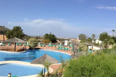 Image de Appartement de luxe au rez-de-chaussée, Los Olivos La Manga Club, première ligne, vue sur la piscine et la mer