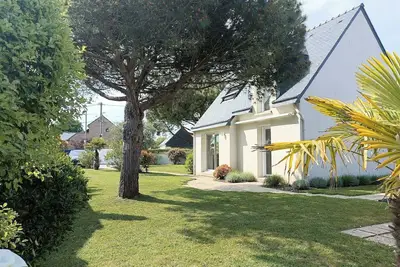 Image de Maison + jardin Bretagne sud - Rhuys - Golfe du Morbihan - 5' à pied de l'océan
