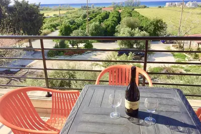 Image de Superbe Polis Penthouse w / toit privé bain à remous, vue sur la mer, wifi gratuit, Sky Tv