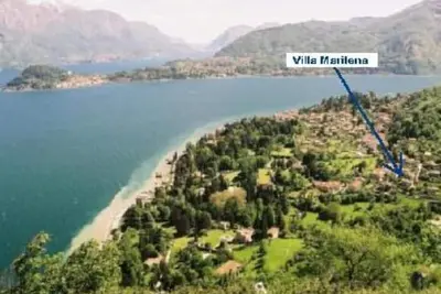 Image de Villa avec la vue sur le lac et dans le parc naturel de San Martino