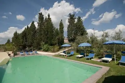Image de villa san gimignano, piscine privée, 5 chambres 6 salles de bains, Wi-Fi, A/C