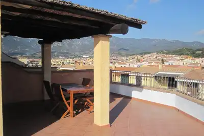 Image de Penthouse de prestige avec grande terrasse finement meublée Villasimius Sardinia