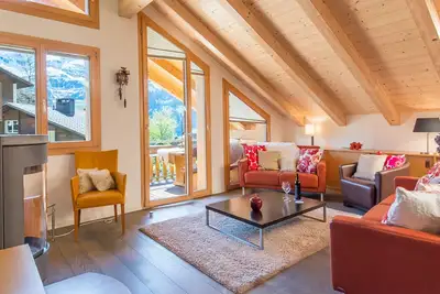 Image de Duplex Penthouse au Chalet Luna - Skis aux pieds