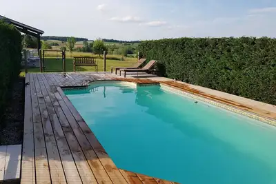 Image de Chalet avec vue imprenable et piscine privée