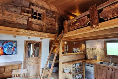 Image de Petit chalet individuel de caractère, avec jardin et terrasse