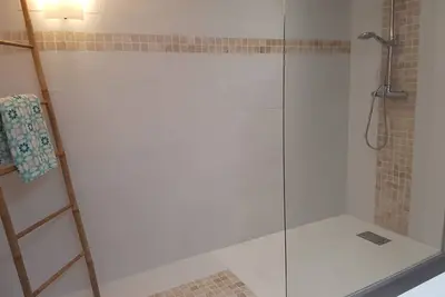 Image de Maison avec piscine au pied du mont Ventoux \nPiscine en cours de rénovation