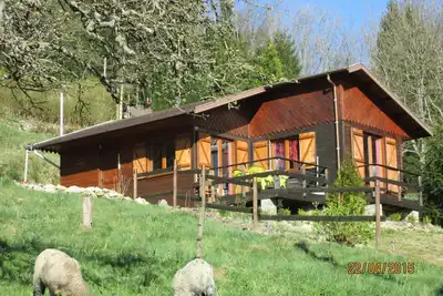 Image de Chaleureux chalet champêtre à 15min de Gérardmer (fibre, Tv internationale)