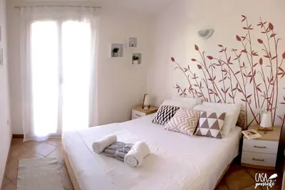 Image de Casa Ponente: vue mer avec piscine