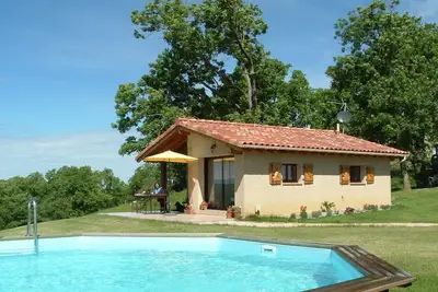Image de Paisible Gite et Piscine privée avec de magnifiques vues panoramiques