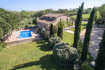 Image de Grande Villa près des Plages & Barcelone, Grande Piscine, Salle de Jeux, Bbq