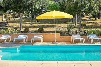 Image de Charmerende Perigordine hus, piscine, 400 m jusqu’à Tremolat de