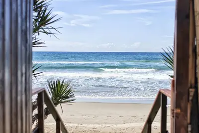 Image de Maison avec jardin avec vue sur la plage