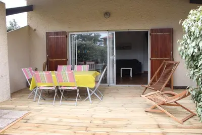 Image de Maison mitoyenne avec jardin à 200 m de la plage Sud