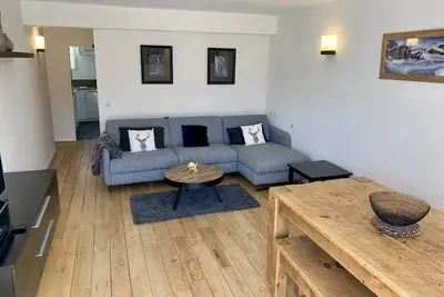 Image de Central 6 Personne 47m2 Appartement. Incroyable balcon orienté au sud. 150m pour les remontées mécaniques