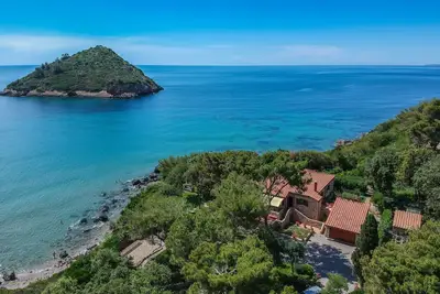 Image de Villa Meraviglia, avec vue imprenable sur la mer à Porto Ercole