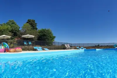 Image de Pech Luna, 5p, piscine 12m, vue Pyrénées, 3épis GdF