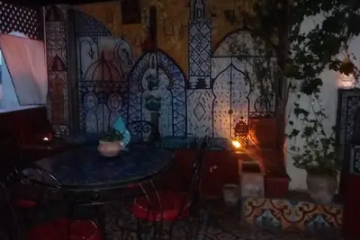 Image de Moroccan house with two terraces, Ideal For Couples! Wifi