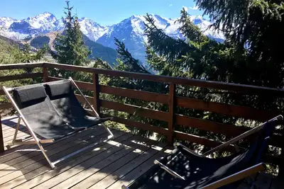 Chalet l'Hermine, Alpe d'Huez, district Vieil Alpe, 90 m2