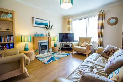 Image de Beach House Walk, maison de vacances accueillante à Crail, près de St Andrews. Vélos gratuits inc!