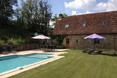 Image de Maison de charme proche de Collonges la Rouge avec piscine chaufféee