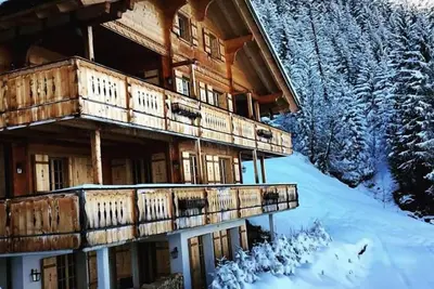 Image de Grand chalet familial exclusif à Mürren.