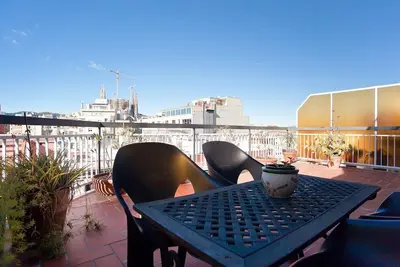 Image de Atic Sagrada Familia, with big private terrace