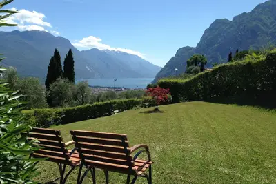 Image de Green et Panorama: connexion Wi-Fi gratuite, un parking Privat, barbecue, 5min Riva Da D / E G Arc
