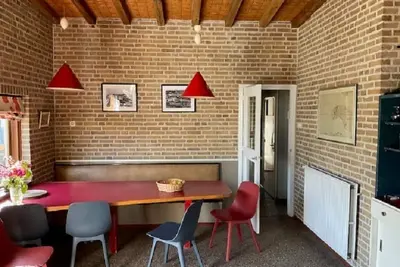 A Beach House avec un emplacement unique Dune Sand In Zeeland.