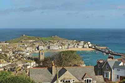 Image de Appartement 2 chambres 2 salles de bain avec vue panoramique sur St Ives, Wifi, parking