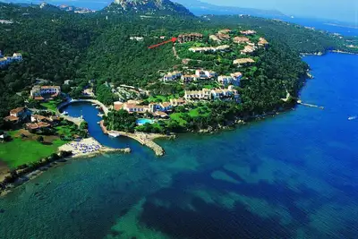 Image de Luxueux appartement de 100m2 avec piscine et vue mer à Porto Rotondo