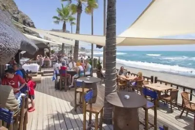 Image de Luxury 2 Bedroom 2 Bath, 50m Beach Benalmadena Costa Sat Tv & Free Wifi