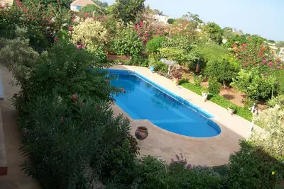 Image de La Somone: Villa Keur Olga climatisée, piscine privée, jardin clos, proche mer,