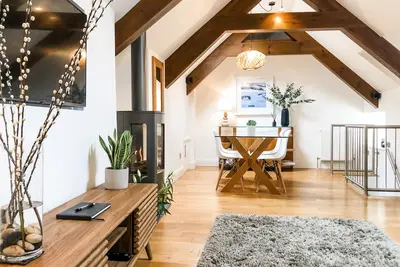 Image de Le Loft Cottage de pêcheur modernisé dans le vieux St Ives, Cornwall