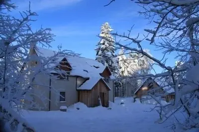 Image de Maison de luxe avec grand jardin boisé clos dans le parc national de Cairngorm