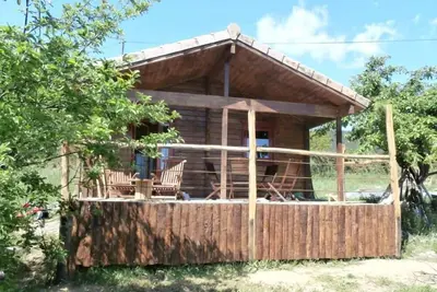 Image de Maison en bois tout confort en pleine nature