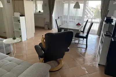 Image de Grand appartement de vacances avec un mobilier haut de gamme et un emplacement privilégié à Schillig