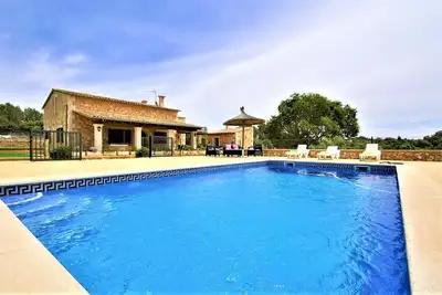 Image de Cas Borrassos - Finca avec piscine à 10 minutes de Palma. Intérieur Majorque. Bbq Télévision par satellite - WiFi gratuit