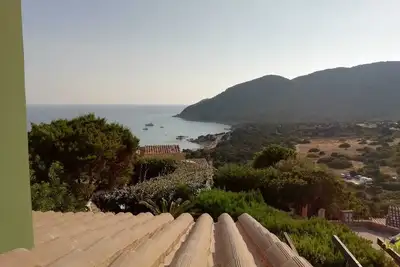Image de Porto Sa Ruxi: villa indépendante avec vue mer