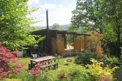 maison en rondins confortable dans la forêt Reinhard Parc Naturel - Weserbergland près de Kassel