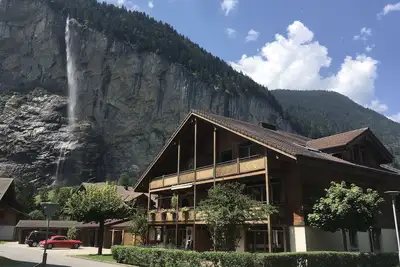 Image de Appartement moderne, chic, dans la vallée spectaculaire de Lauterbrunnen