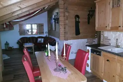 appartements Confort « Liesl » et piscine avec une vue fantastique dans le style alpin