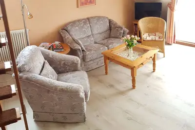 Image de Confortable appartement en duplex de 3 chambres pouvant accueillir jusqu'à 4 personnes Büsum