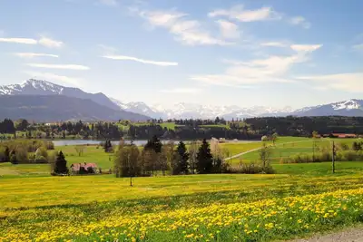 Image de 130 m² avec une magnifique vue sur la montagne dans l'Allgäu