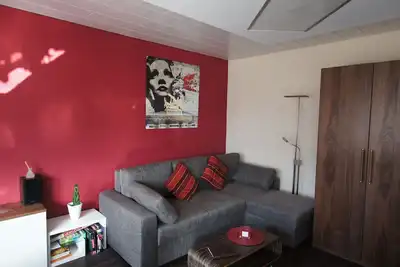 Image de incl WiFi - bel appartement moderne et rénové avec vue sur le Ta