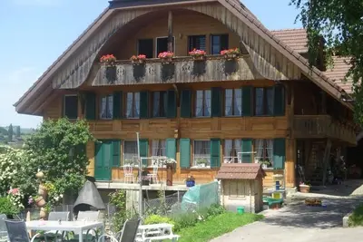Image de Appartement de vacances Uttigen pour 1 - 4 personnes avec 1 chambre Ă coucher - Ferme