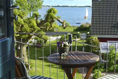 Image de Ferienwohng. avec traumh. Schleiblick dans Histor. Mill tour, btw. U Baltique. Schleinufer