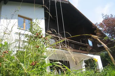Image de belle, la famille la maison de vacances près de Salzbourg