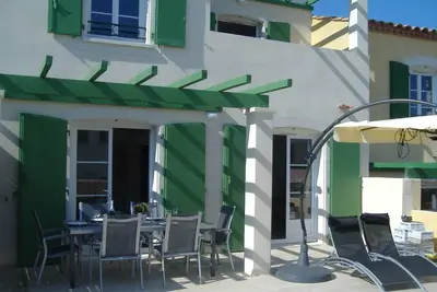 Image de Belle villa dans résidence calme, plage à 800m. WiFi gratuit, vélos