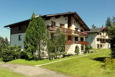 Image de Penthouse directement dans la région de ski et de randonnée Wangs Pizol